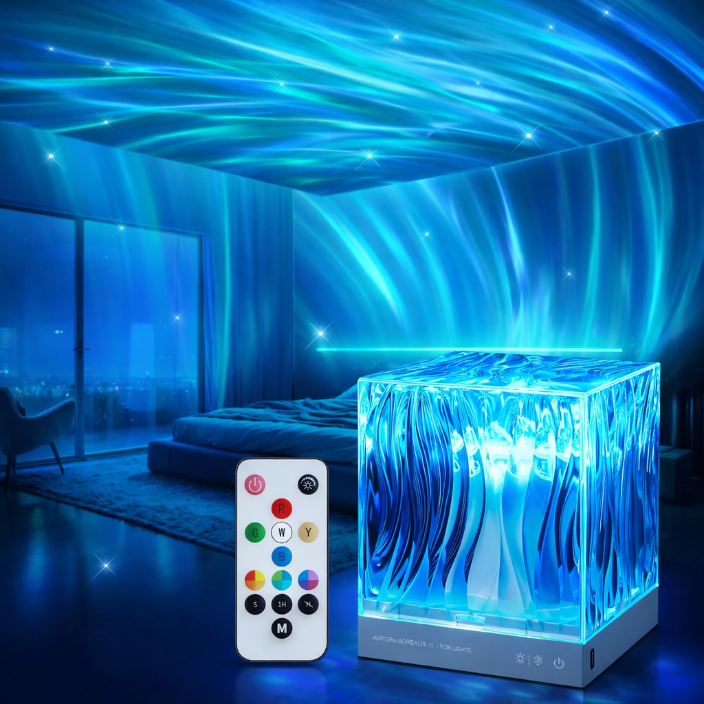 Projecteur Galaxie Lunovio™ – 18 Couleurs Immersives